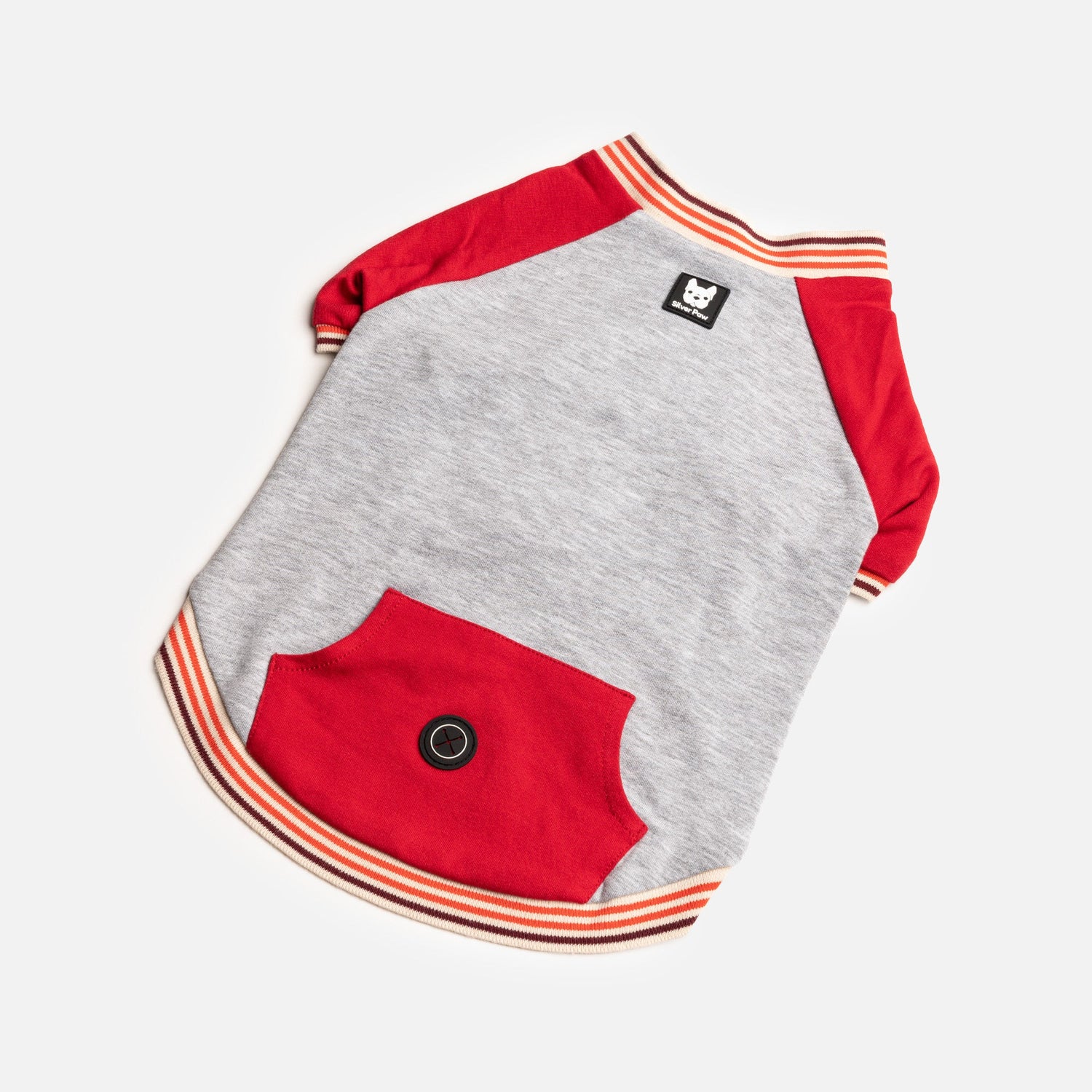 Chase Dog Sweatshirt - Red - Silver Paw