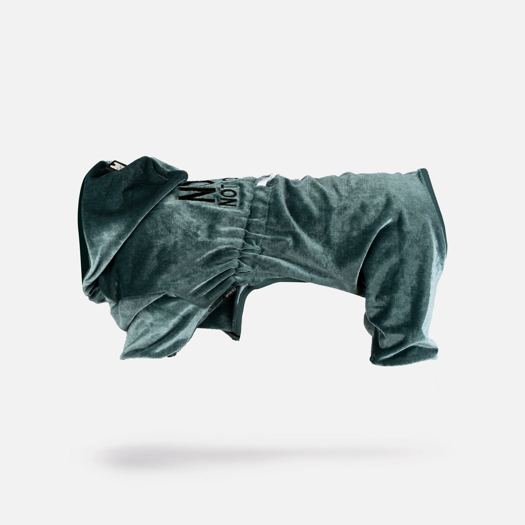 Coco Velour Pjs - Teal - Silver Paw