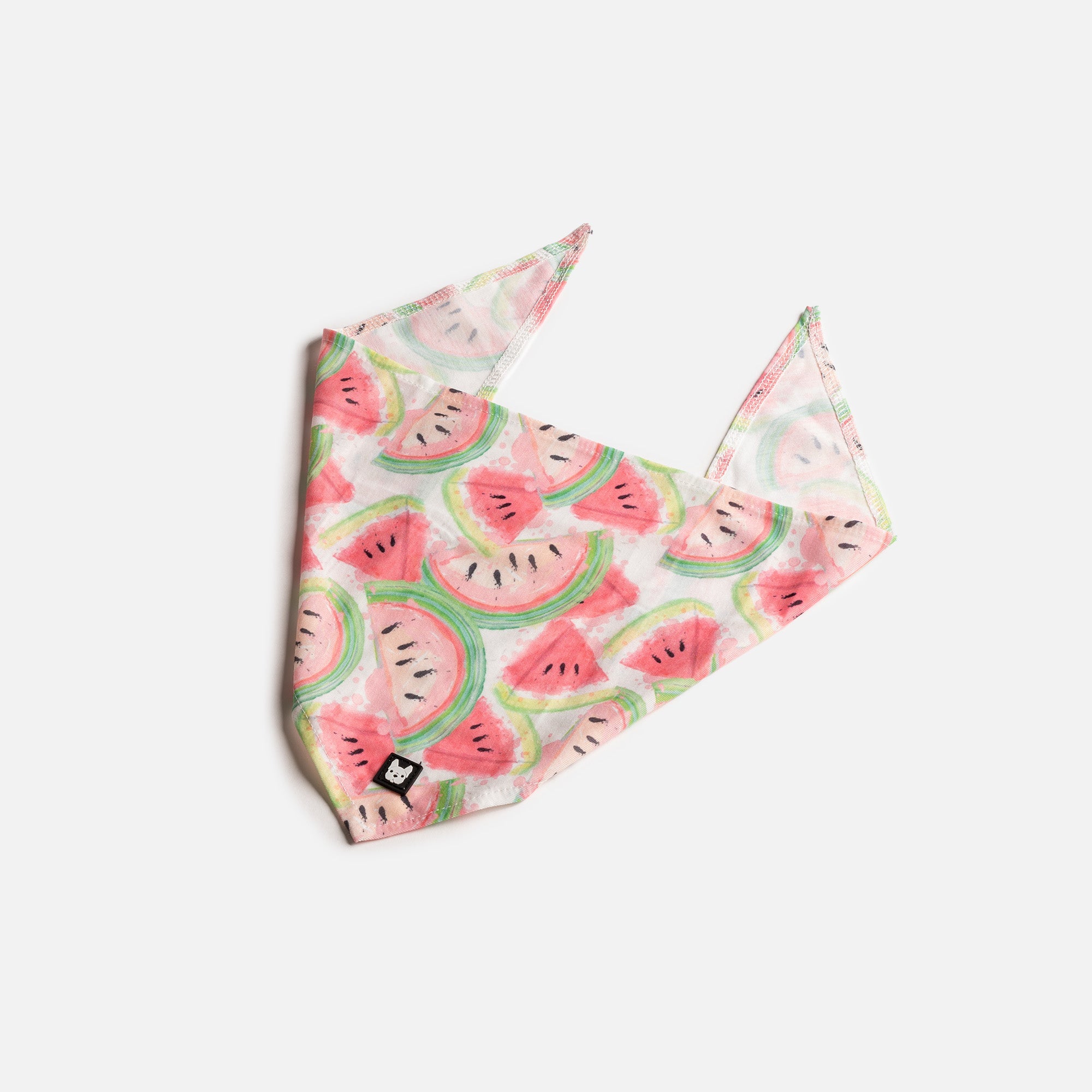 Dog Bandana - Watermelon - Silver Paw