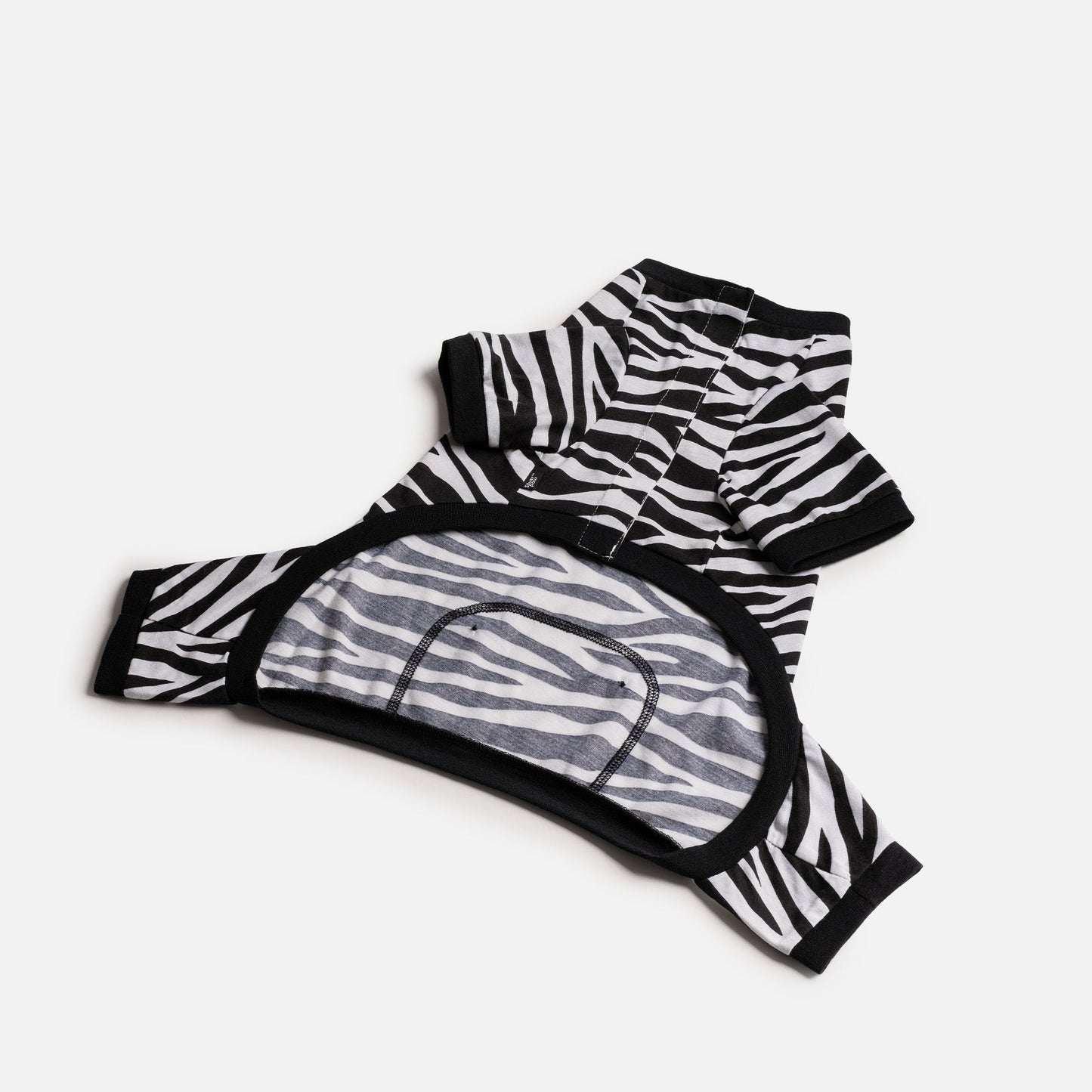Dog Pajama - Zebra - Silver Paw