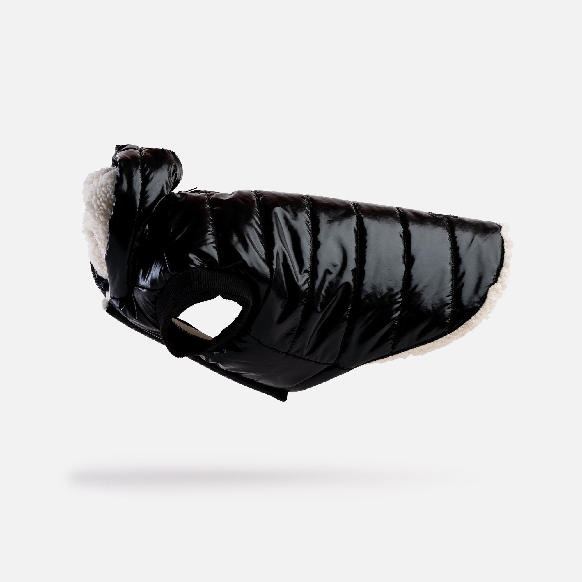 Emma Dog Jacket - Black - Silver Paw