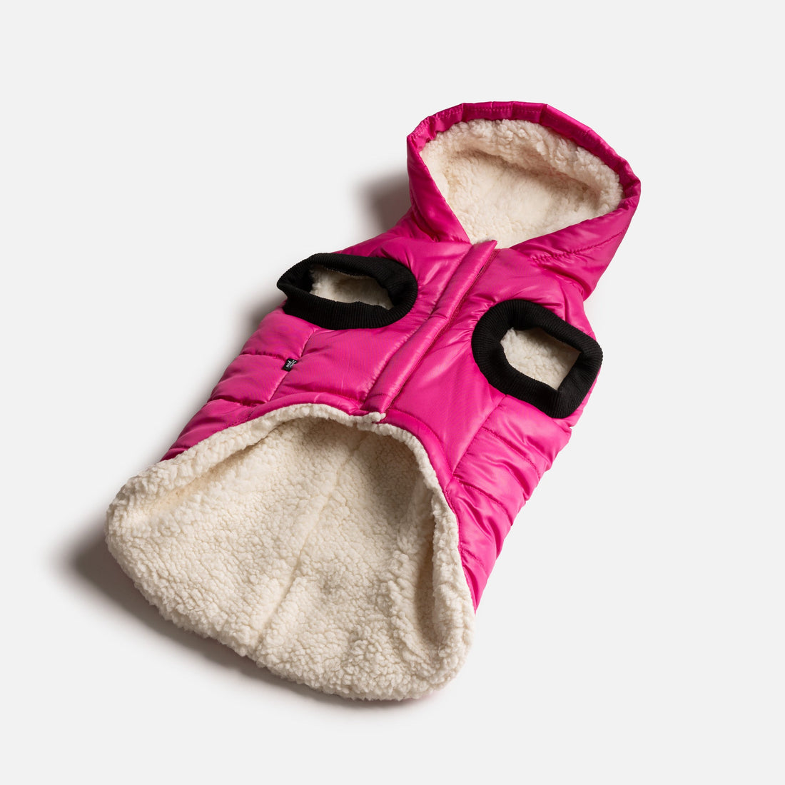 Emma Dog Jacket Raspberry Silver Paw