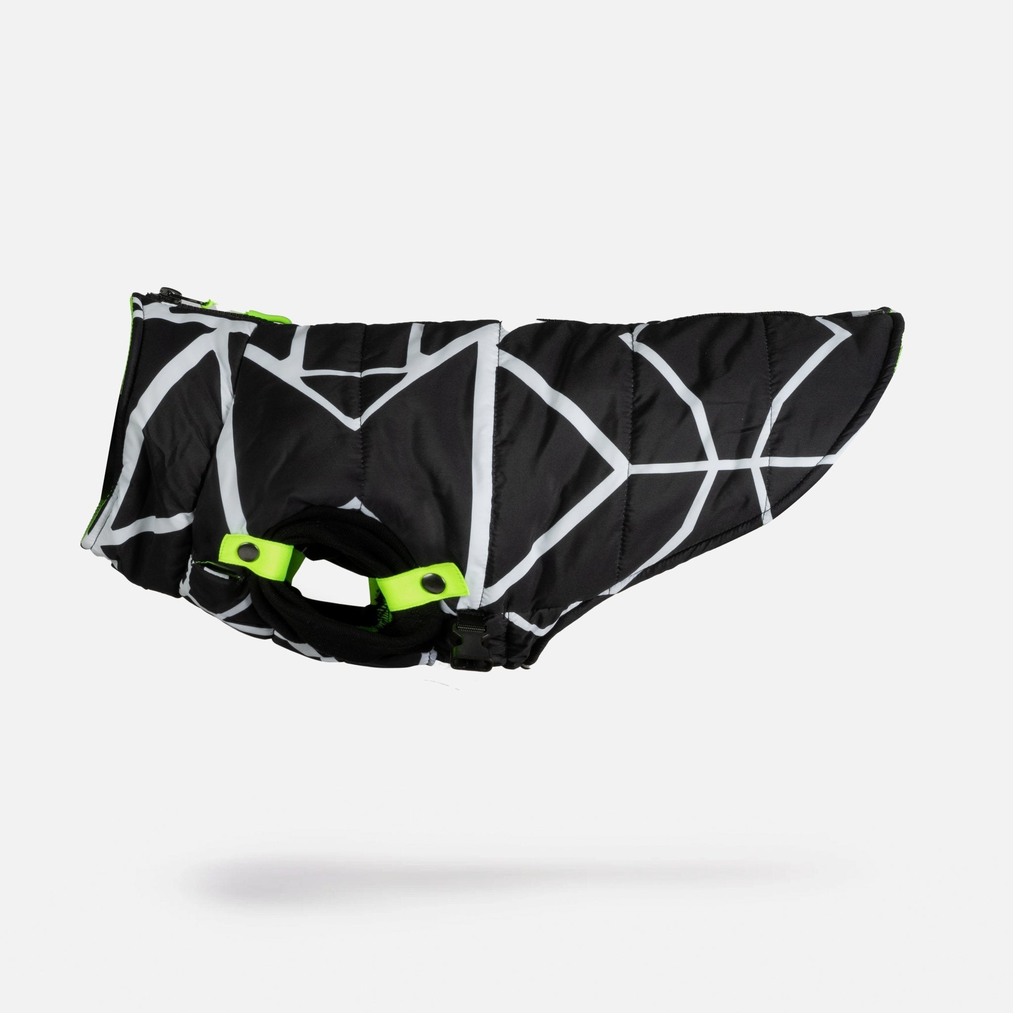 Fonda Dog Jacket - Silver Paw