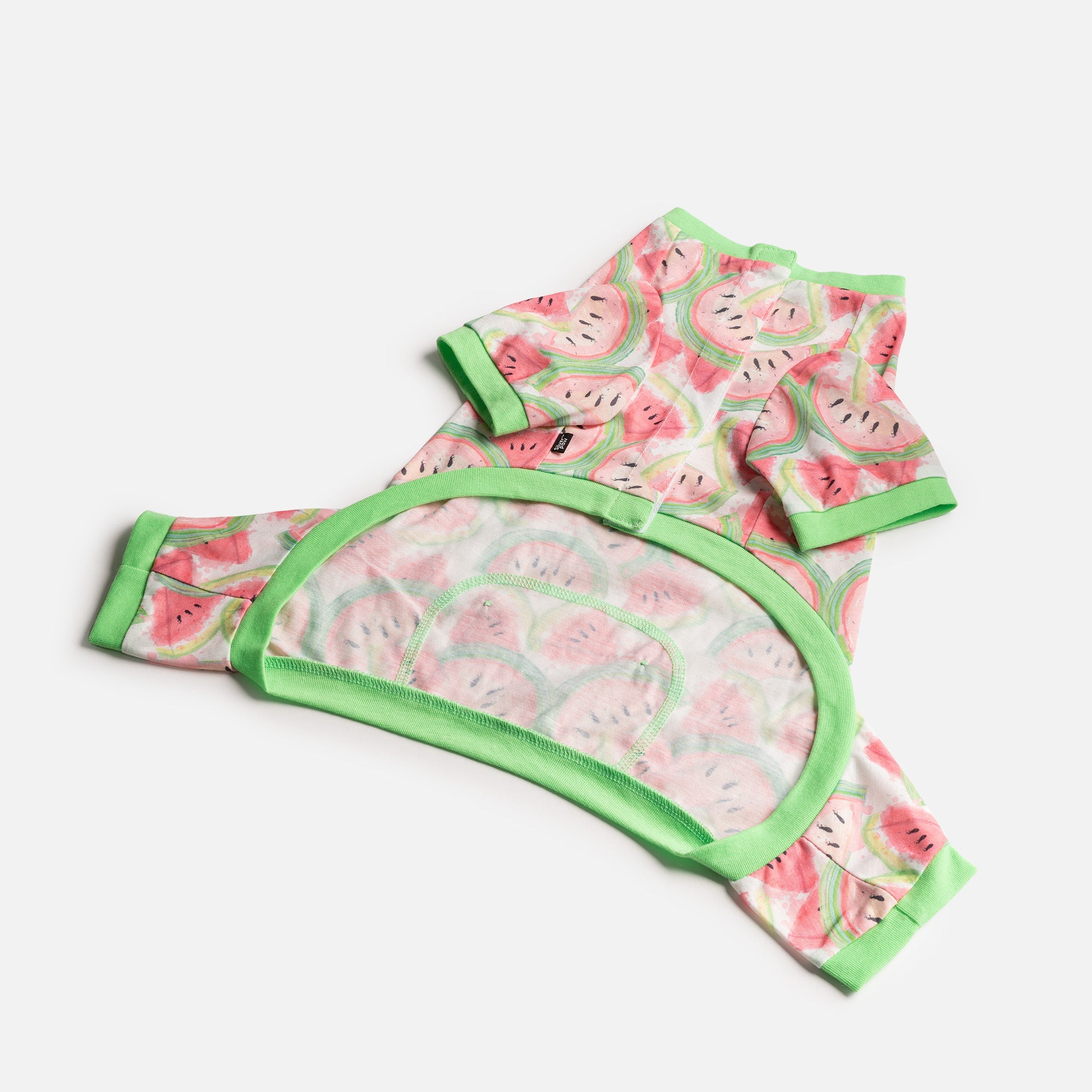 Fruit Dog Pajama - Watermelon - Silver Paw