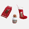 Gingerbread X-MAS Bundle | Festive Dog Sweater, Stocking & Toy