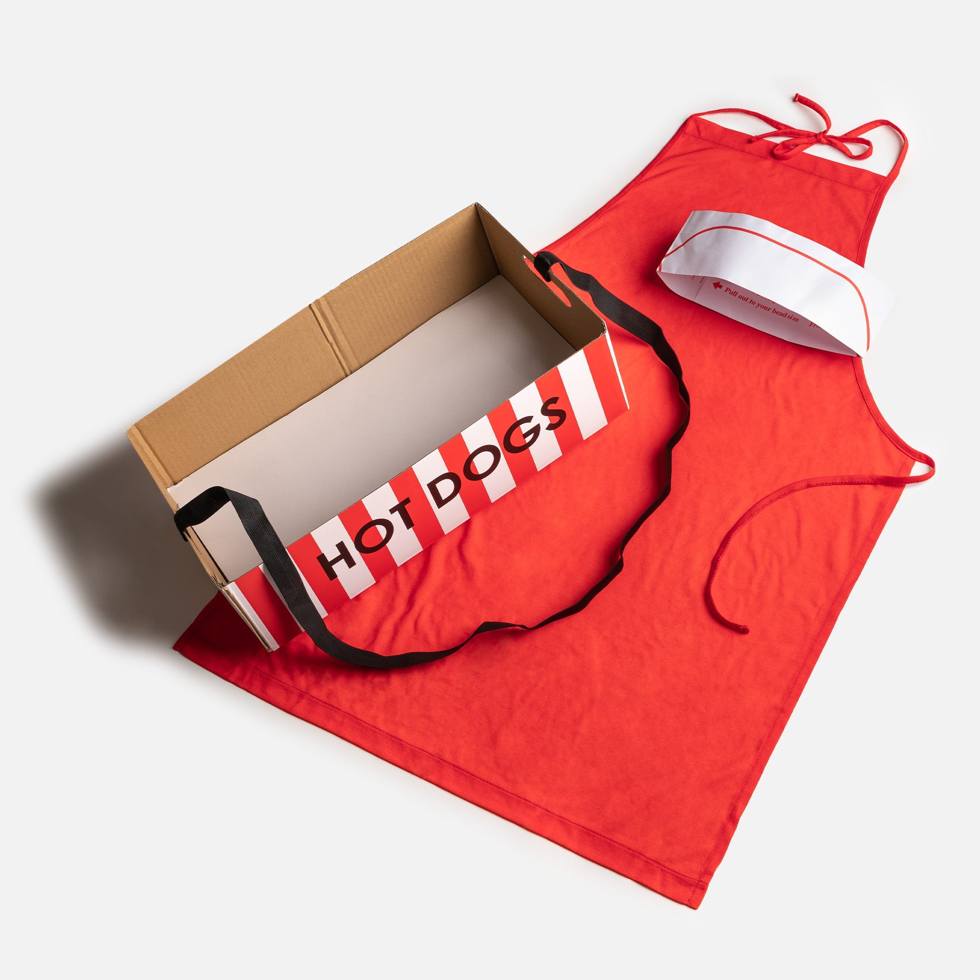 Hotdog Vendor - Matching Human Costume - Silver Paw