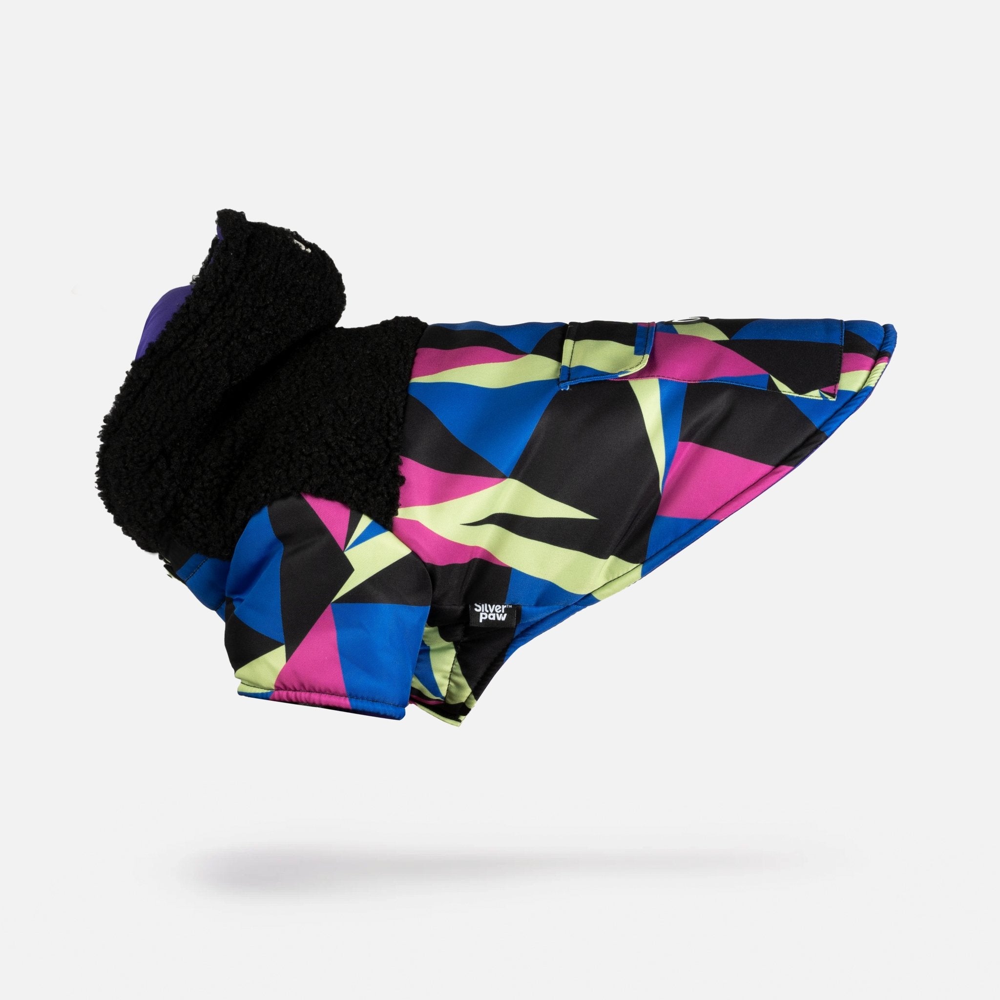 Ingo Dog Jacket - Silver Paw