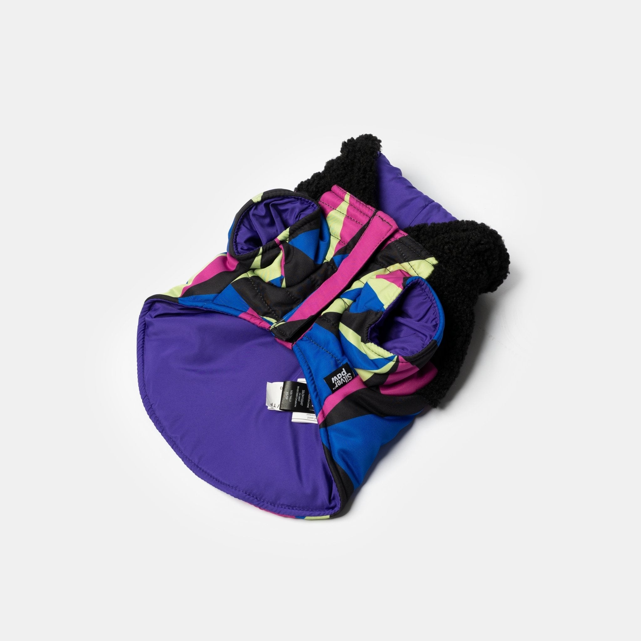 Ingo Dog Jacket - Silver Paw