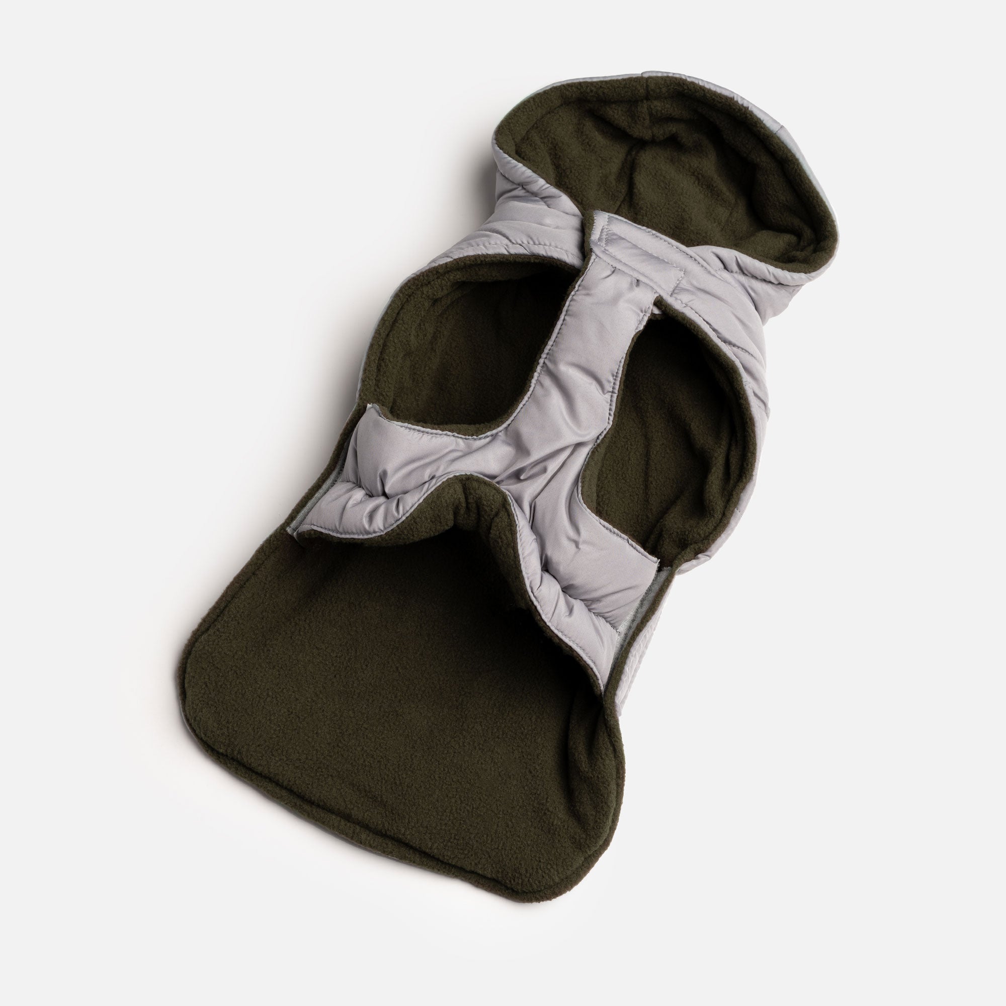 Jackson Dog Jacket - Grey - Silver Paw