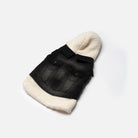 Justin - Denim Dog Jacket (Black) - Silver Paw