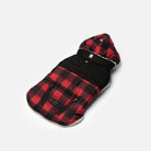 Marley Dog Jacket - Red - Silver Paw