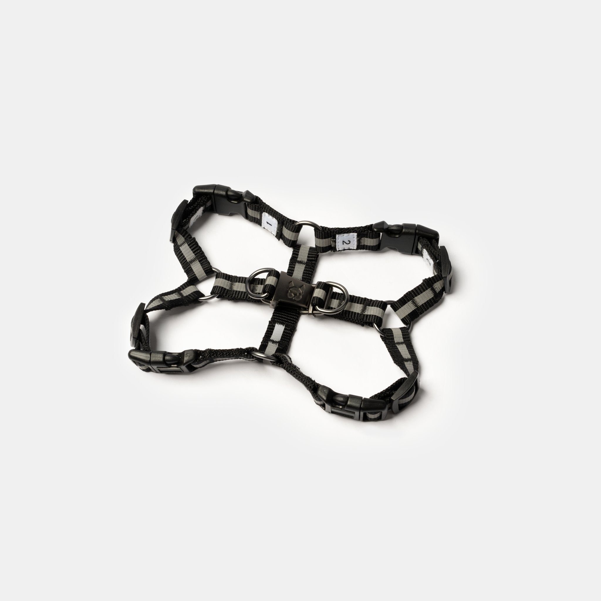 Maximus Dog Harness - Silver Paw