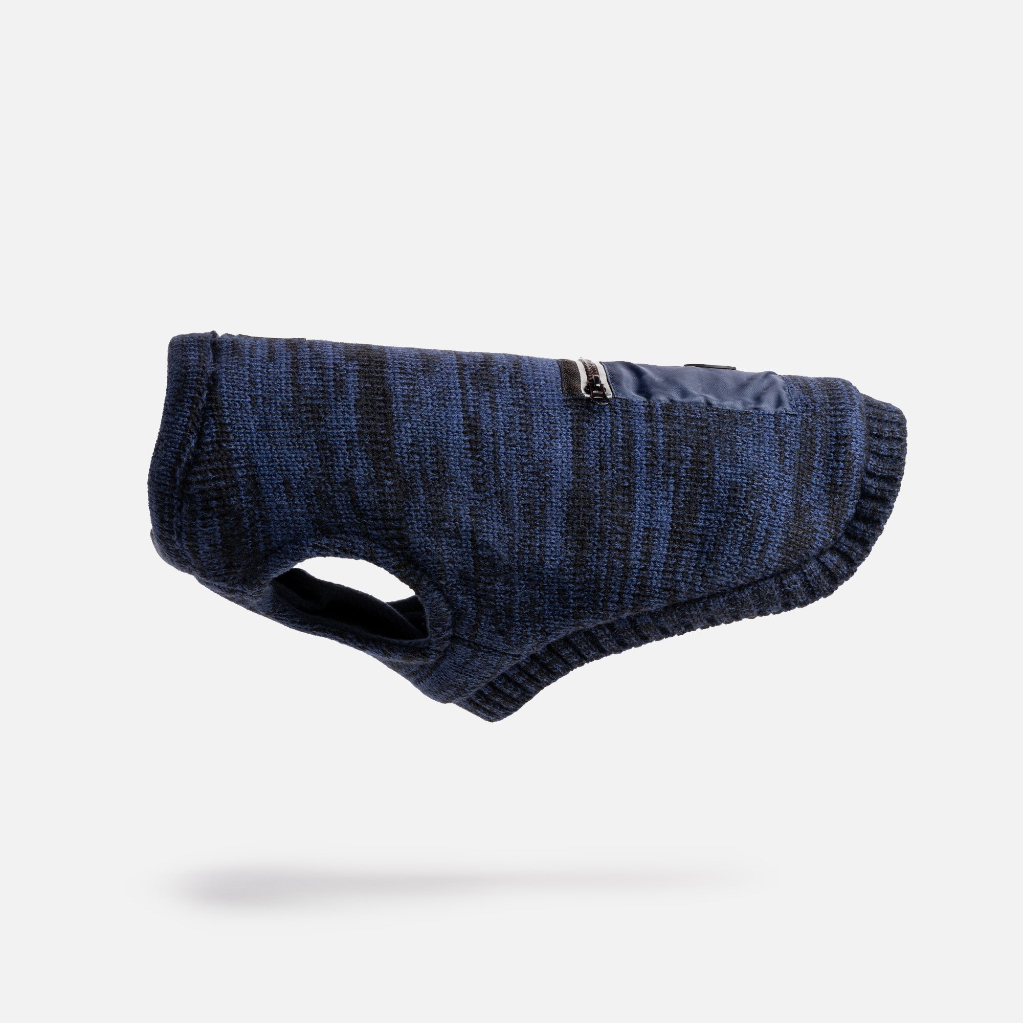 Mia Dog Sweater - Blue - Silver Paw