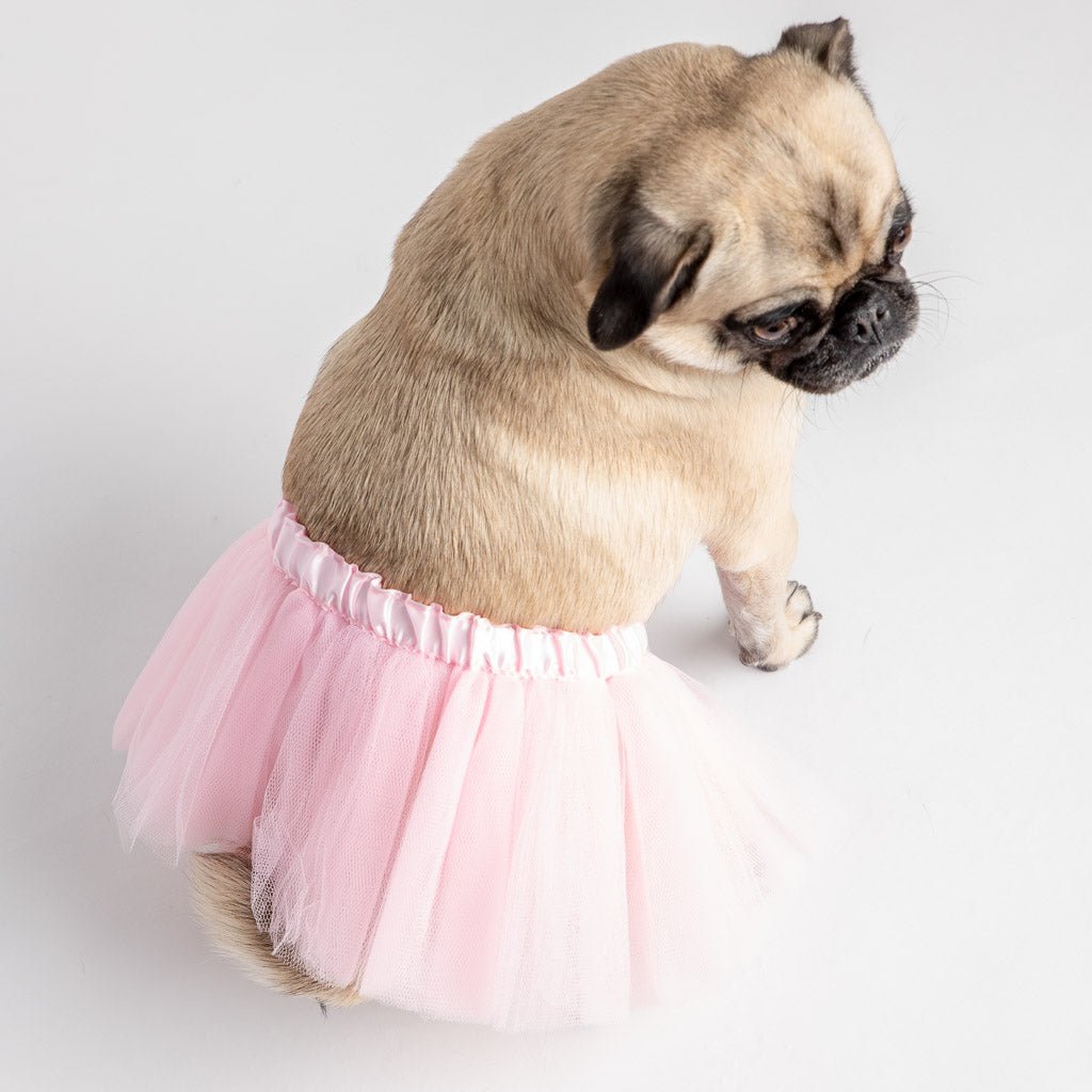 Pink Tutu Dog Costume  Adorable Princess Skirt for Special Occasions