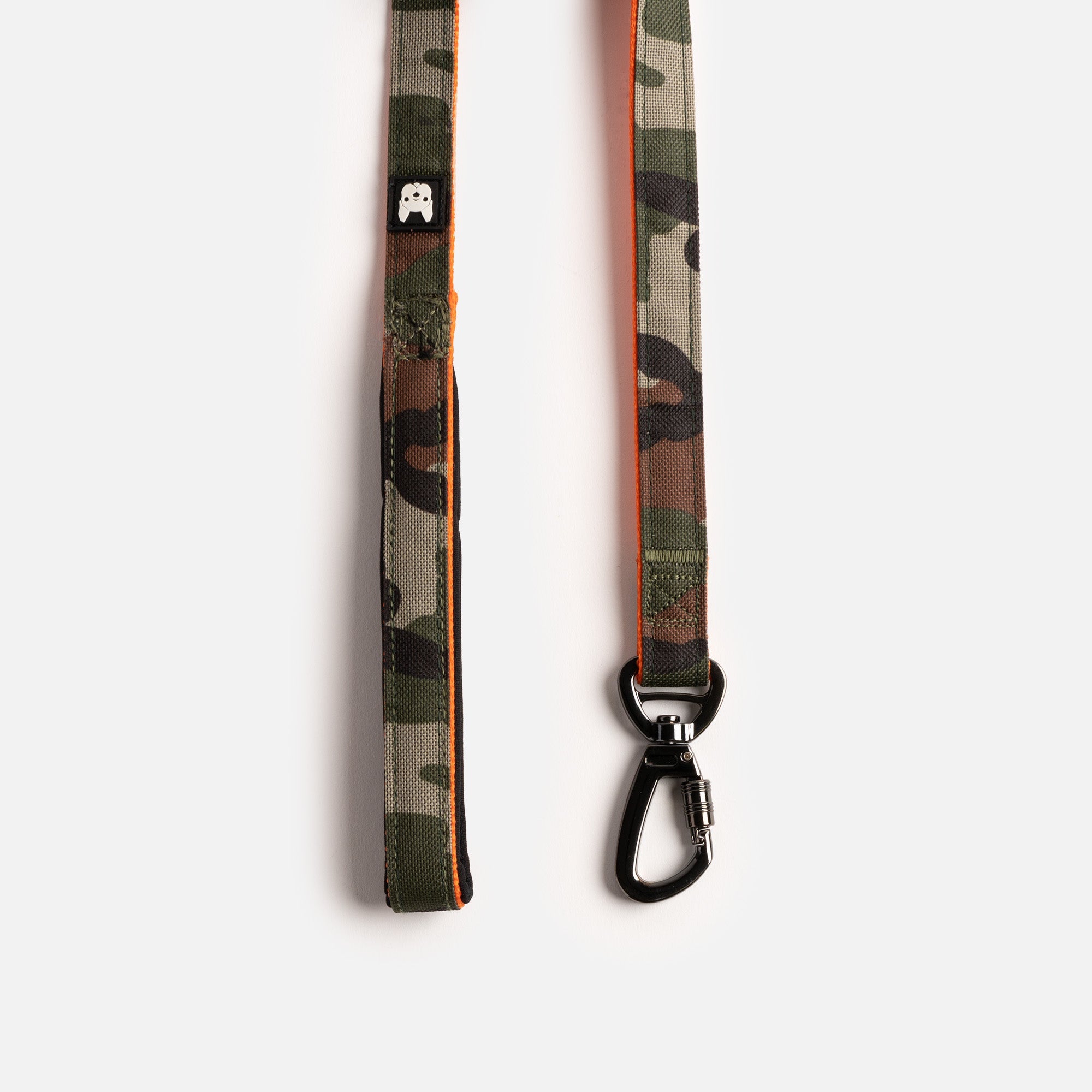 Poplin Camo Dog Leash  Durable Leash with Padded Handle & Secure Locking Clasp