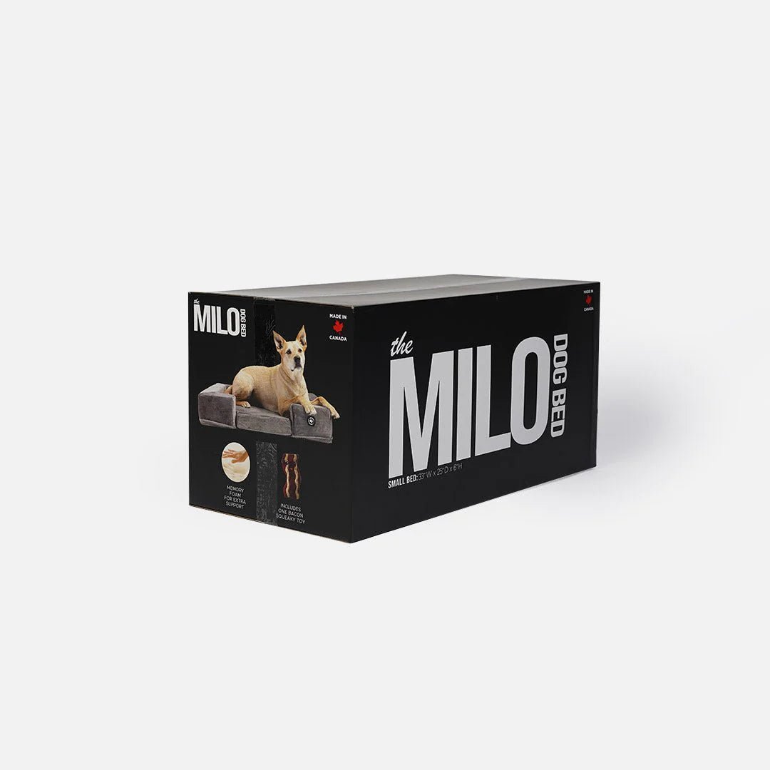The New Milo Dog Bed - Silver Paw