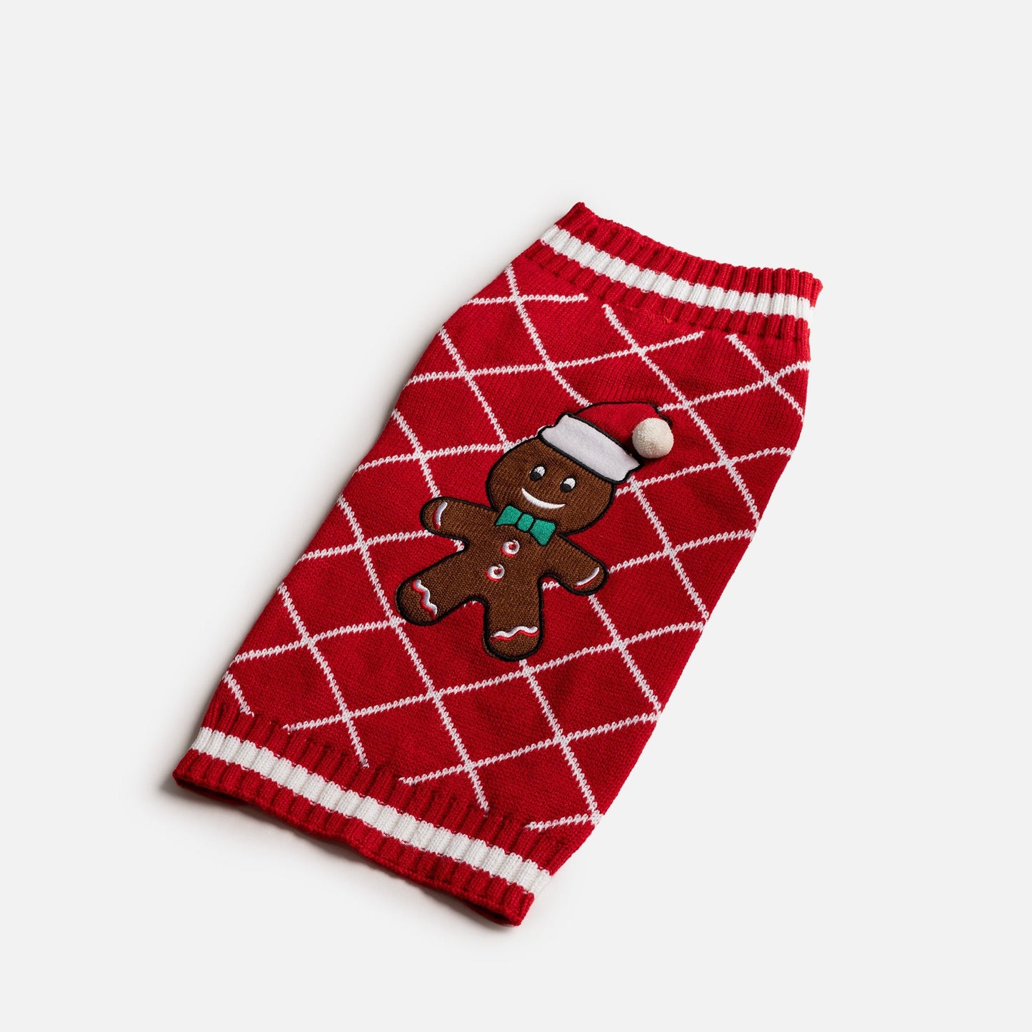 Ugly Xmas Dog Sweater - Gingerbread